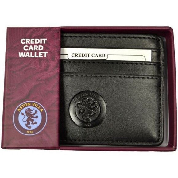 Aston Villa FC Card Wallet / Black - Picture 2 of 2